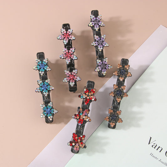 💕2025 Kryształowa karta do włosów w kształcie pentagramu ✨✨