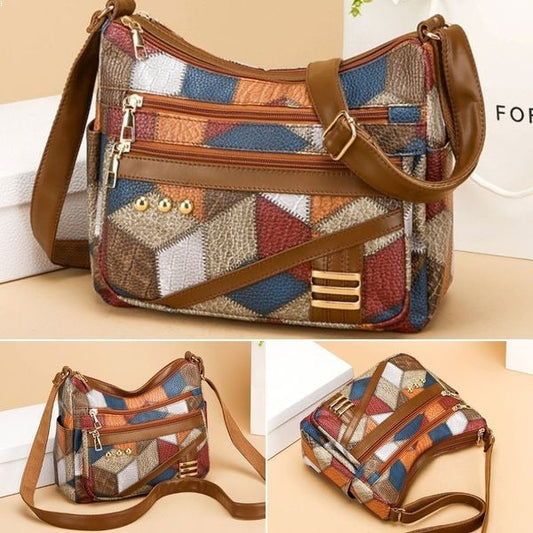 👜Geometryczna torba na ramię w stylu vintage