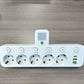 🔌⚡Inteligentna listwa zasilająca z portami USB（Wtyczka Unii Europejskiej）