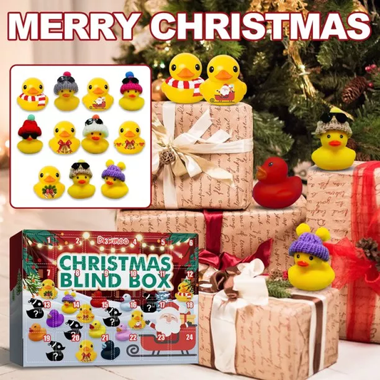 🎄🦆  Kalendarz adwentowy z gumowymi kaczkami