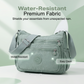 👜🌿 Nylonowa torba crossbody z wieloma kieszeniami — lekka, wodoodporna, idealna na każdą przygodę