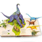 🦖Encyklopedia prehistoryczna 3D Dinozaury-Rozpal w dzieciach pasję do nauki! 📚