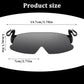 🕶️Sportowe okulary przeciwsłoneczne z zatrzaskową nakładką🧢