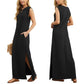 👗Sukienka casualowa na lato: oddychająca, bez zmarszczek, z rozcięciem! 🌞| Rozmiary S-2XL✅