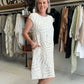 Boho Vintage Casualowa sukienka z nadrukiem