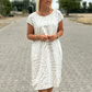 Boho Vintage Casualowa sukienka z nadrukiem