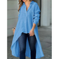 🌷GORĄCA WYPRZEDAŻ💞Women's Elegant Long Lapel Shirt