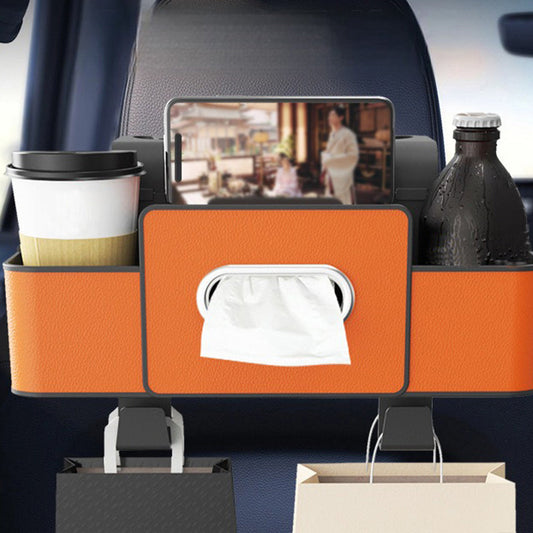 Wielofunkcyjny schowek samochodowy na oparcie