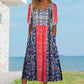 【S-4XL】💃Eleganckie teksturowane sukienki Premium z nadrukiem w stylu boho
