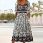 【S-4XL】💃Eleganckie teksturowane sukienki Premium z nadrukiem w stylu boho