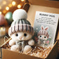 🐇Mini króliczek przytul słodki prezent wielkanocny🎁