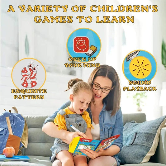 🎁Inteligentna książka do nauki wymowy [Najlepszy prezent dla dzieci]