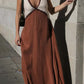 【🎊2025 Nowe produkty】👗V Neck Maxi Sleeveless Dress