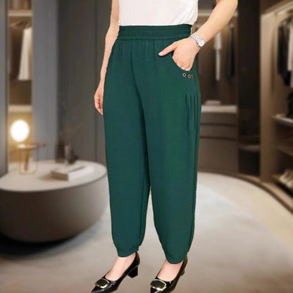 ✨ Luźne, oddychające spodnie damskie • Styl casualowy