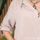👗 Elegancka sukienka oversize z kapturem - długie rękawy i trendowe rozcięcie