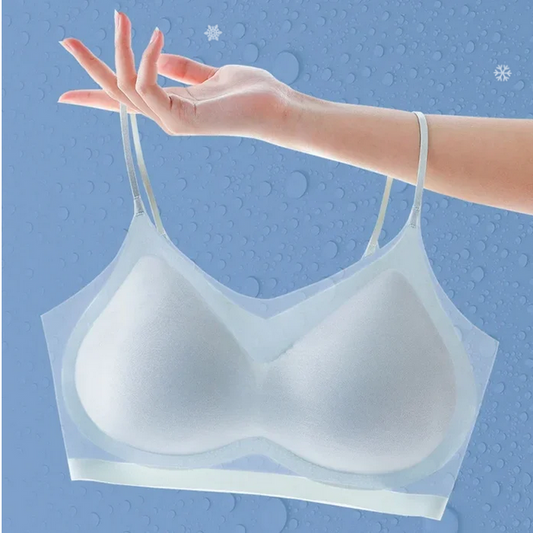 🔥Oddychający biustonosz damski Ice Silk Sling Bra