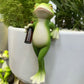 🐸Miniaturowe figurki żab Dekoracje roślinne