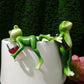 🐸Miniaturowe figurki żab Dekoracje roślinne