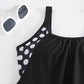 👙 Damski dwuczęściowy kostium kąpielowy w grochy