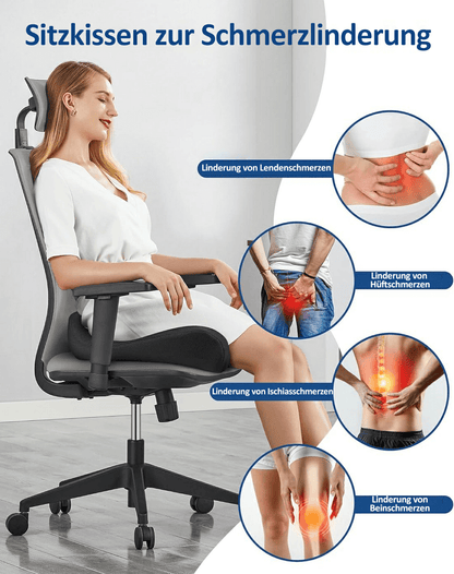 🎁OSTATNI DZIEŃ 40% ZNIŻKI🔥Ergonomiczna główna siedziska z pianką pamięci