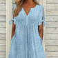 👗Elegancka damska sukienka z dekoltem w szpic