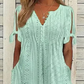 👗Elegancka damska sukienka z dekoltem w szpic