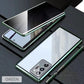 Dwustronne etui z hartowanego szkła magnetycznego do telefonów Samsung S23-S25
