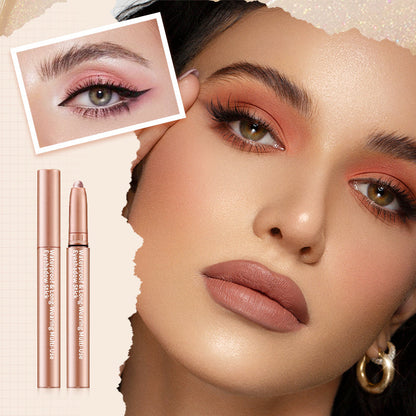 💗 1+1 gratis💗Perłowa, matowa, wielokolorowa kredka do oczu Smudge Eyeshadow Pencil