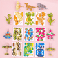 🎁 Edukacyjne puzzle 3D z kreskówek | Dla dzieci, rozwijające, jasne 🧩✨