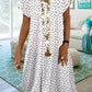 💝 Kobiet kwiatowy w rozmiarze V-Neck Midi Dress🌹