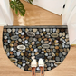 Artystyczny i kreatywny dywan patchwork