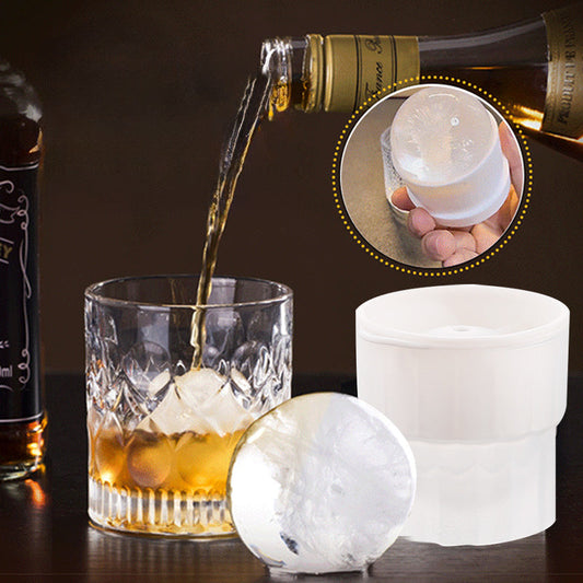 ❄️ Przenośna silikonowa kostkarka do lodu ❄️