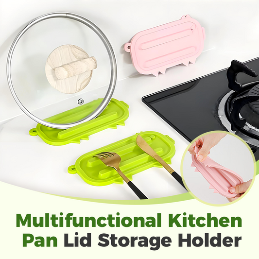 Wielofunkcyjny uchwyt do przechowywania pokrywek kuchennych