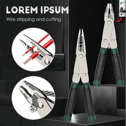 Szczypce z regulowaną podwójną szczęką 2 w 1