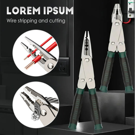 Szczypce z regulowaną podwójną szczęką 2 w 1