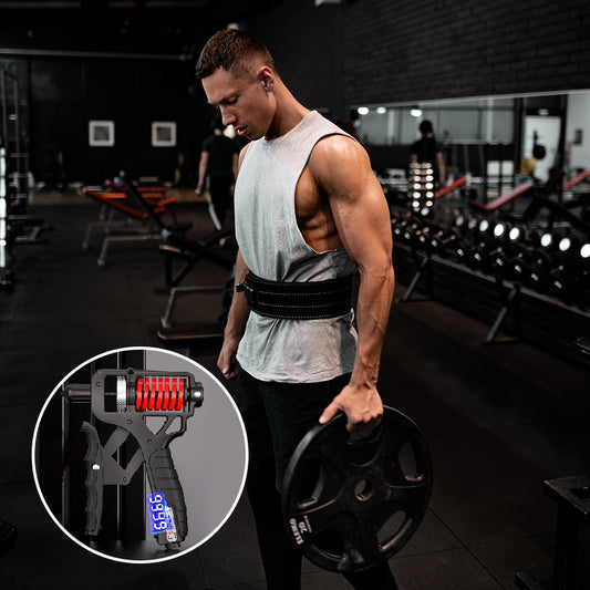 Wzmacniacz chwytu dłoni o regulowanym oporze