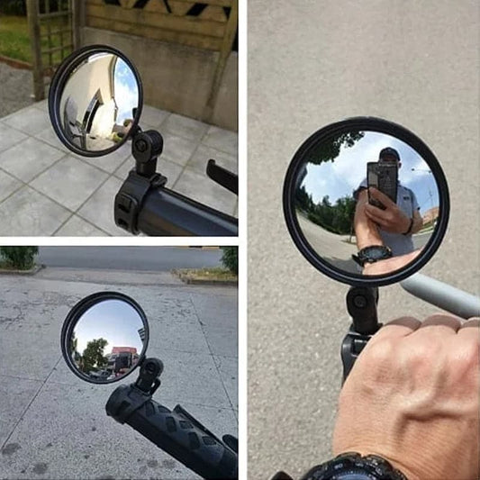 Bezpieczne lusterko wsteczne 360° dla rowerzystów i motorowerzystów