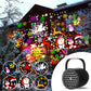 🎄Świąteczna lampa projektora z 16 wzorami i USB – łatwa w użyciu i robiąca wrażenie