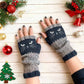 😻 Rękawiczki bez palców z haftowanym kotem🧤🧶