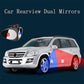 Wodoodporne, dwustronne lusterko parkingowe HD