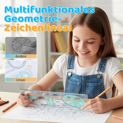 Wielofunkcyjna linijka geometryczna