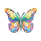 🦋 Metalowa dekoracja ścienna w kształcie motyla ✨——🌳 Dekoracja zewnętrzna