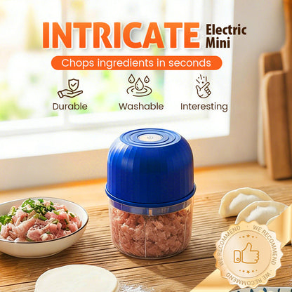 🥗 Mini rozdrabniacz elektryczny (bezprzewodowy, cichy) – 🥬 Niezastąpiony pomocnik w kuchni – Płatność przy odbiorze ✅