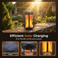 🏮 Lampa solarna z efektem płomienia – 50% ZNIŻKI! NOWOŚĆ! OFERTA LIMITOWANA!🌙✨Ładowalna, z uchwytem ze sznurka, tworzy ciepły klimat – idealna do ogrodu, na taras, camping i letnie wieczory. 🔥