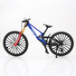 🚲 Miniaturowy model roweru górskiego wykonany ze stopu metali – zabawka dla dzieci
