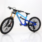 🚲 Miniaturowy model roweru górskiego wykonany ze stopu metali – zabawka dla dzieci