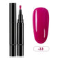 💅 Żelowy lakier w piórze –🌟Dostępny w wersji jednolity kolor i efekt cat eye. 💖