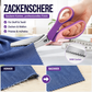 ✂️✨Nożyczki krawieckie z ząbkami do samodzielnego wykonania – precyzyjne i łatwe w użyciu🧵
