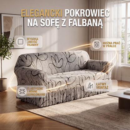 🛋️Elastyczny Pokrowiec na Kanapę – Uniwersalny, Idealnie Dopasowany Ochronny Pokrowiec