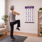 🧘‍♀️Plakat z Ćwiczeniami Tai Chi dla Seniorów – Łagodne Ruchy, Zdrowy Tryb Życia🛡️🌿